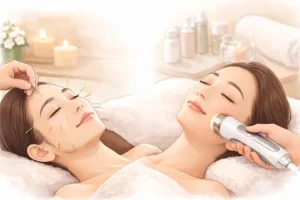 美容鍼×美顔器を併用すると、なぜ効果的?